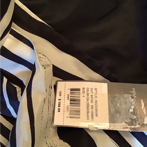 Donna Ricco 100% Silk Dress NWT - Picture 9 of 11